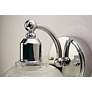 3_Maxim Hollow 8" High Polished Chrome Wall Sconce more views
