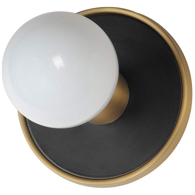 Image 1 Maxim Hollywood 20" Wide Black/Chrome 3-Light Sconce