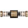 Maxim Homestead 18" Wide Driftwood Black 2-Light Bath Light