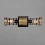Thumbnail1 of Maxim Homestead 18" Wide Driftwood Black 2-Light Bath Light