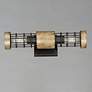Thumbnail4 of Maxim Homestead 18" Wide Driftwood Black 2-Light Bath Light more views
