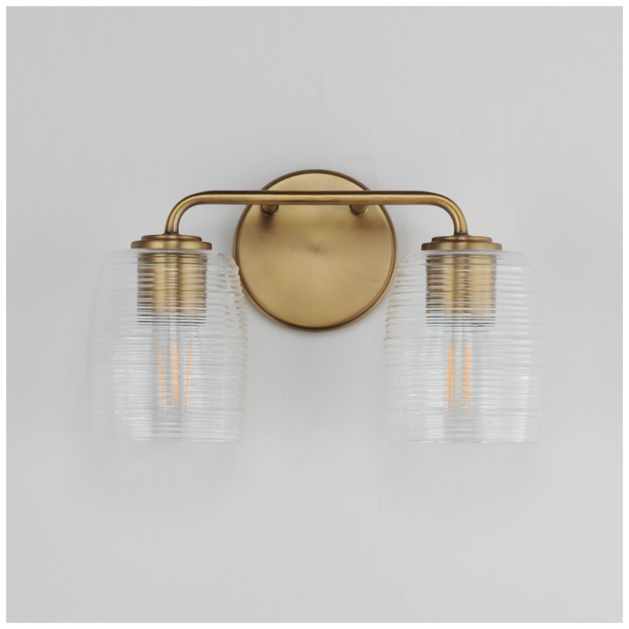 Image 2 Maxim  Honey 14" Wide Natural Aged Brass 2-Light Sconce more views