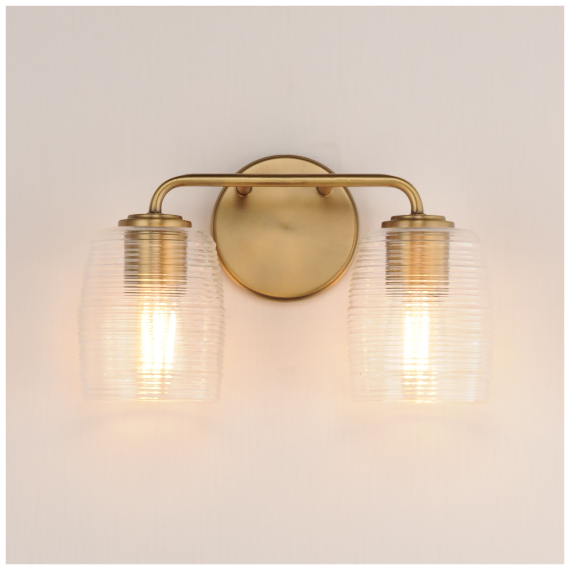 Image 3 Maxim  Honey 14" Wide Natural Aged Brass 2-Light Sconce more views
