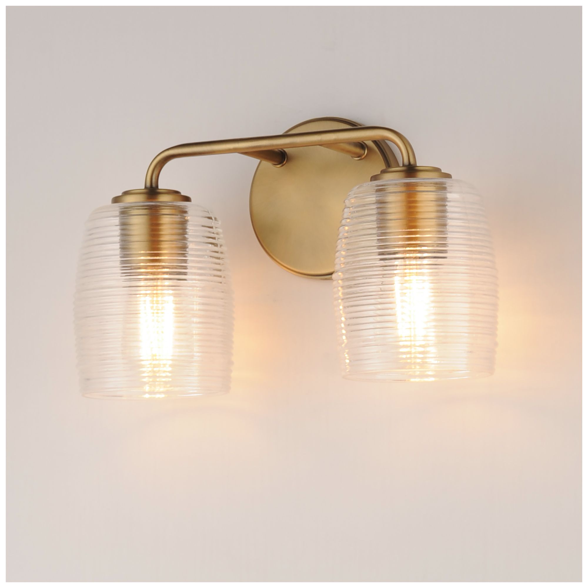 Image 4 Maxim  Honey 14" Wide Natural Aged Brass 2-Light Sconce more views