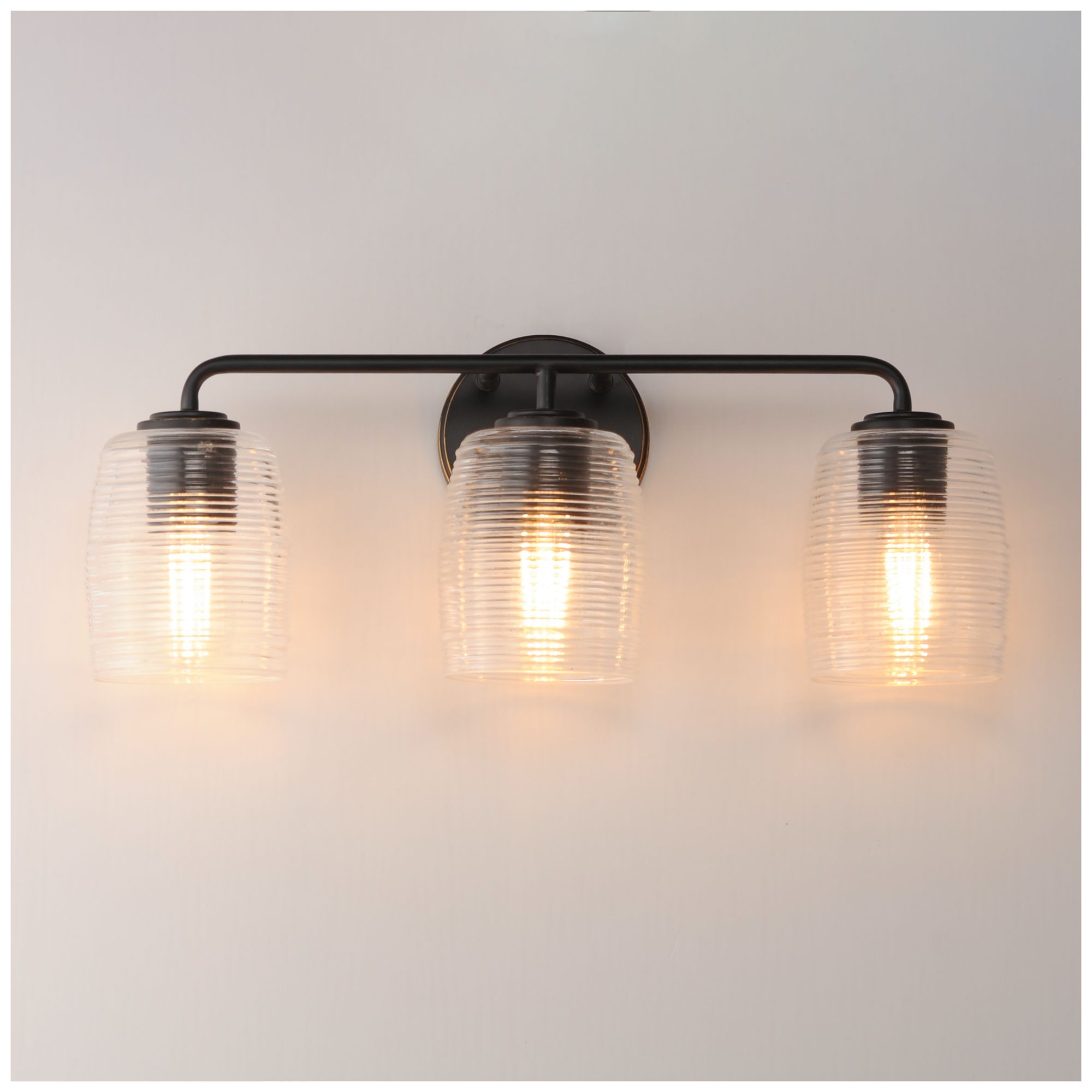 Image 3 Maxim Honey 22" Wide Kentucky Bronze 3-Light Bath Vanity more views