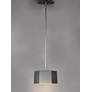 3_Maxim Honeycomb 9" Wide Black Gold LED Geometric Mini-Pendant Light more views