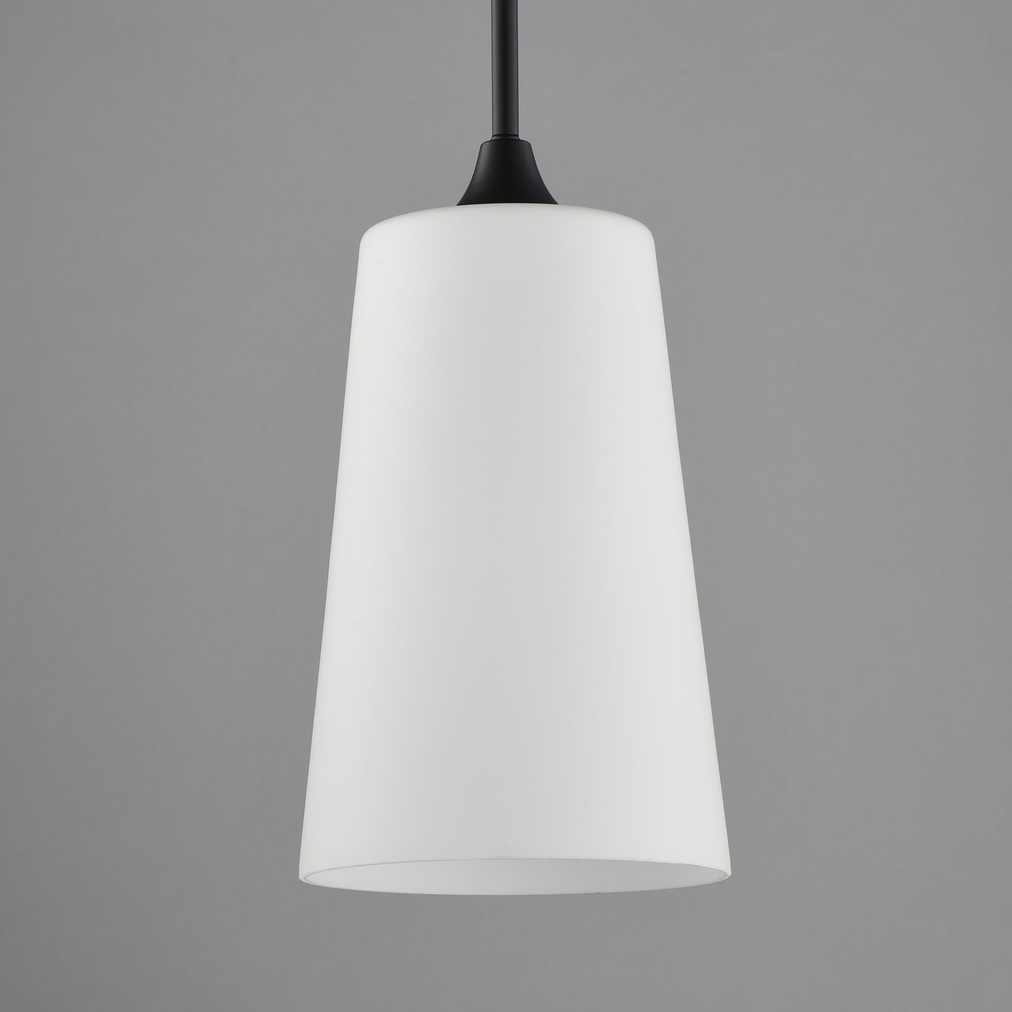 Image 3 Maxim Hudson 7 3/4" Wide White/Black 1-Light Pendant more views
