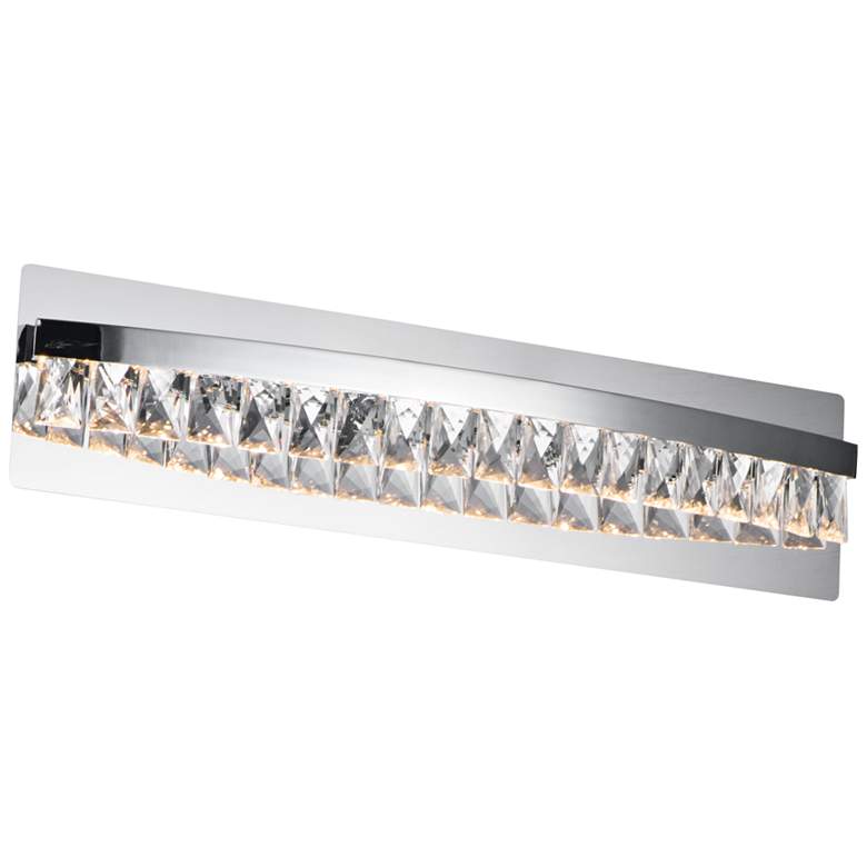 Image 1 Maxim Icycle 24" Wide Polished Chrome LED Bath Light