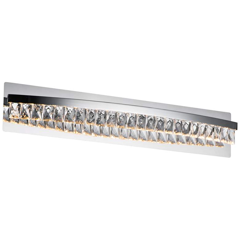 Image 1 Maxim Icycle 29 3/4" Wide Polished Chrome LED Bath Light