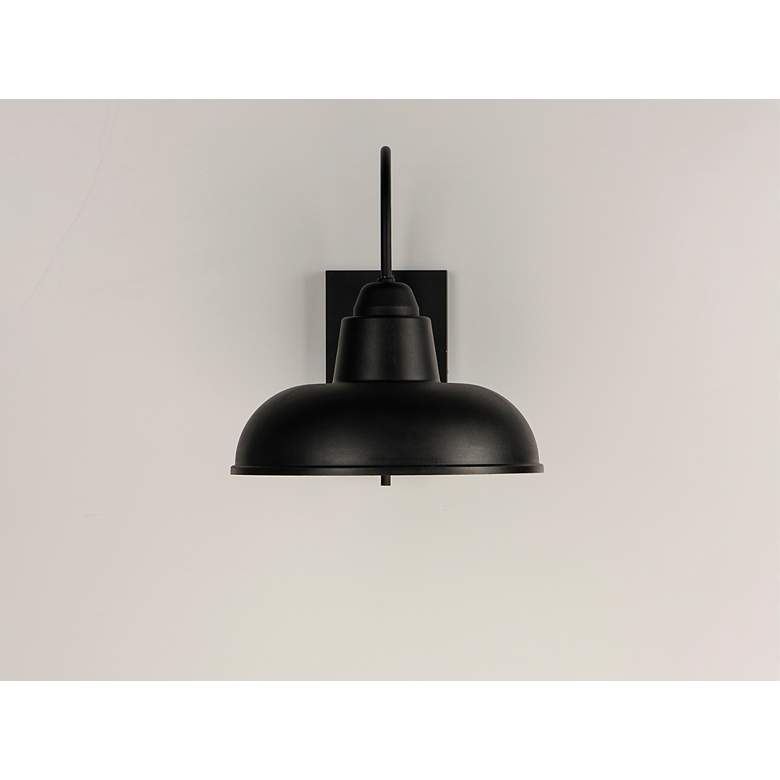 Image 4 Maxim Industrial 15 3/4" High Black Outdoor Wall Light more views
