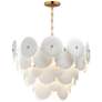 Thumbnail1 of Maxim Isla 23" Wide Natural Aged Brass 5-Light Pendant