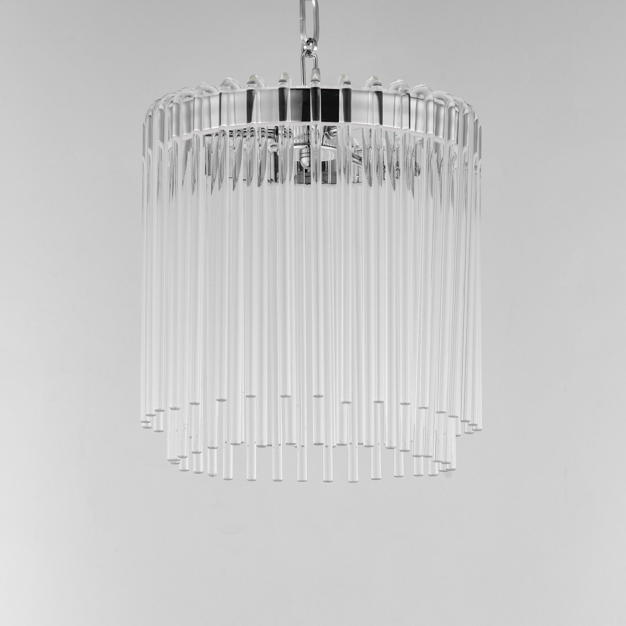 Image 2 Maxim Jolie 11" Wide Polished Nickel LED Pendant more views