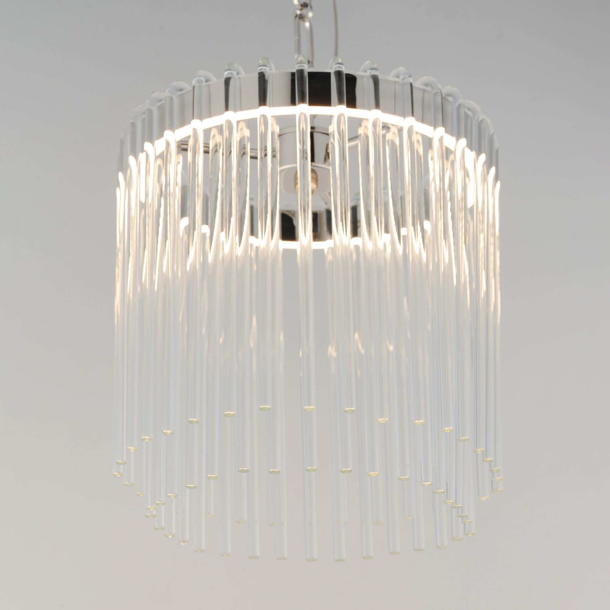 Image 4 Maxim Jolie 11" Wide Polished Nickel LED Pendant more views