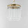 2_Maxim Jolie 11" Wide Natural Aged Brass LED Pendant more views