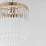 4_Maxim Jolie 11" Wide Natural Aged Brass LED Pendant more views