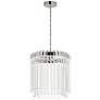 1_Maxim Jolie 11" Wide Polished Nickel LED Pendant