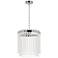 Maxim Jolie 11" Wide Polished Nickel LED Pendant