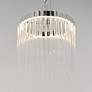 4_Maxim Jolie 11" Wide Polished Nickel LED Pendant more views