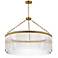 Maxim Jolie 34" Wide Natural Aged Brass LED Pendant Light
