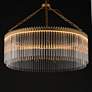 3_Maxim Jolie 34" Wide Natural Aged Brass LED Pendant Light more views