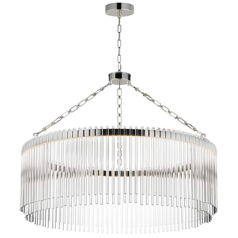 Image 1 Maxim Jolie 34" LED Pendant Polished Nickel