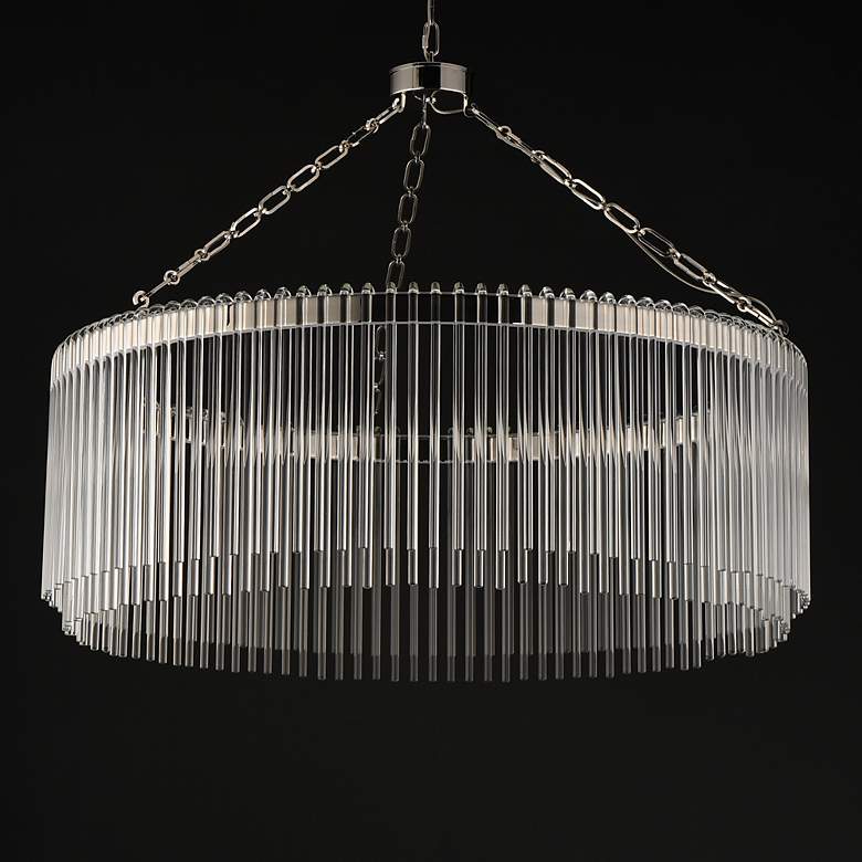 Image 2 Maxim Jolie 34" LED Pendant Polished Nickel more views
