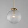3_Maxim Kasbah 11 3/4" Wide Satin Brass Mini Pendant more views