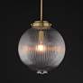 4_Maxim Kasbah 11 3/4" Wide Satin Brass Mini Pendant more views