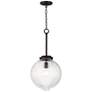 1_Maxim Kasbah 12" Wide Oil Rubbed Bronze Pendant