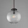 2_Maxim Kasbah 12" Wide Oil Rubbed Bronze Pendant more views