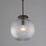 3_Maxim Kasbah 12" Wide Oil Rubbed Bronze Pendant more views