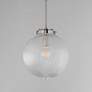 2_Maxim Kasbah 12" Wide Satin Nickel Pendant more views