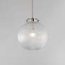 3_Maxim Kasbah 12" Wide Satin Nickel Pendant more views