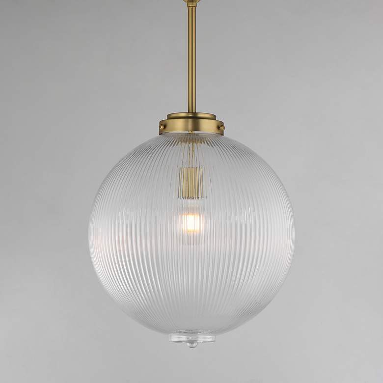 Image 3 Maxim Kasbah 16" Pendant Satin Brass more views