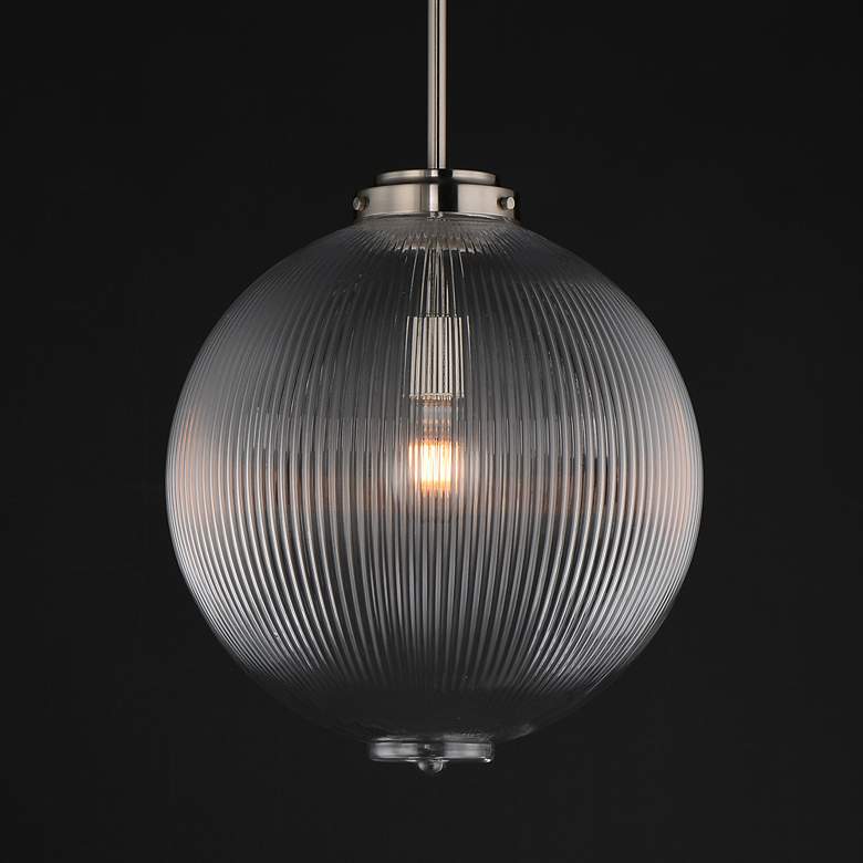 Image 3 Maxim Kasbah 16" Pendant Satin Nickel more views