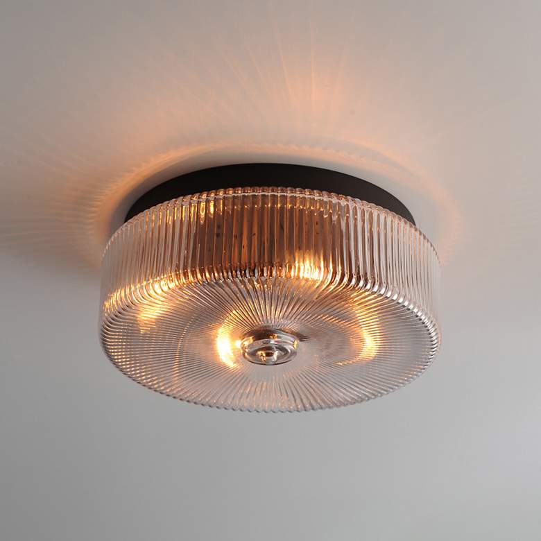 Image 3 Maxim Kasbah 16" Wide Oil Rubbed Bronze 4-Light Ceiling Light more views