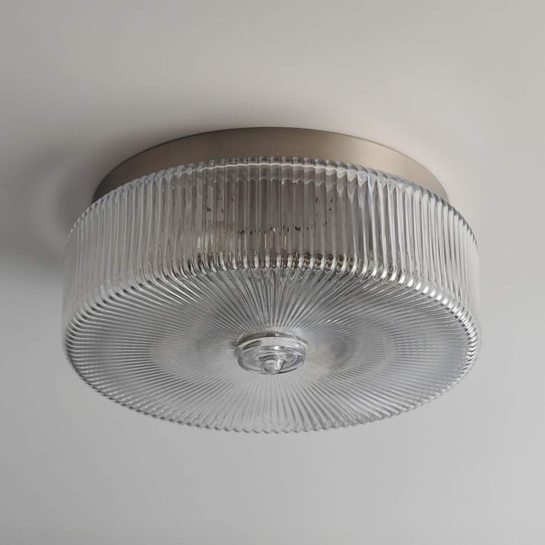 Image 3 Maxim Kasbah 16" Wide Satin Nickel 4-Light Ceiling Light more views