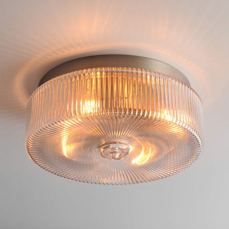 Image 4 Maxim Kasbah 16" Wide Satin Nickel 4-Light Ceiling Light more views