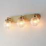 4_Maxim Kasbah 25 1/2" Wide Satin Brass 3-Light Bath Vanity more views