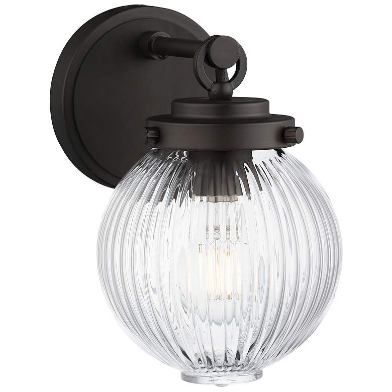 Image 1 Maxim Kasbah 9" High Oil Rubbed Bronze 1-Light Bath Vanity