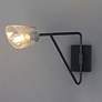 Thumbnail2 of Maxim Keppe 11" High Dark Bronze Swing Arm Wall Sconce more views