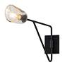 Thumbnail4 of Maxim Keppe 11" High Dark Bronze Swing Arm Wall Sconce more views