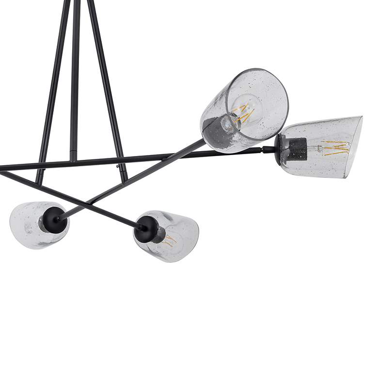 Image 2 Maxim Keppe 48" Wide Dark Bronze 6-Light Chandelier more views