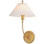 1_Maxim Kismet 16 1/2" High Gold Leaf Wall Sconce