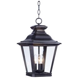 Maxim Knoxville 17 1/2" High Bronze Outdoor Hanging Light
