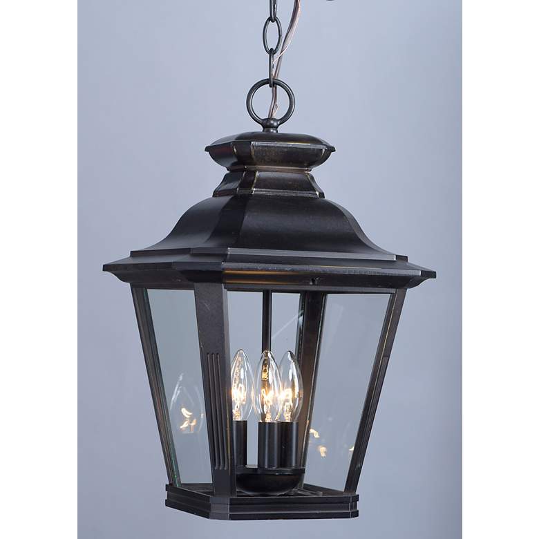 Image 3 Maxim Knoxville 17 1/2" High Bronze Outdoor Hanging Light more views
