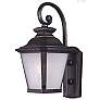2_Maxim Knoxville 18 1/2" Scroll Arm Traditional LED Outdoor Wall Light