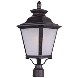 Maxim Knoxville 23" High Bronze Outdoor Lantern Post Light