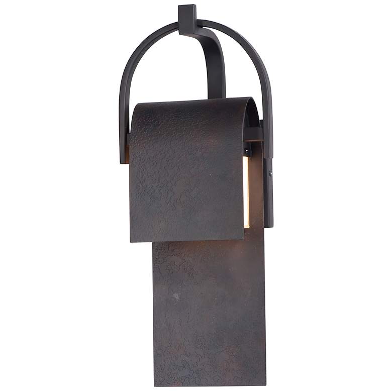 Image 1 Maxim Laredo 17 inch High Rustic Forge LED Outdoor Wall Light