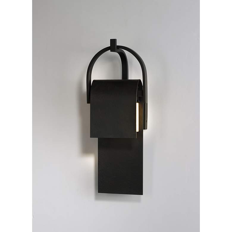 Image 3 Maxim Laredo 19 1/2 inchH Rustic Forge LED Outdoor Wall Light more views